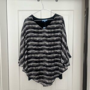 Black and Gray Penman’s Women's Top
